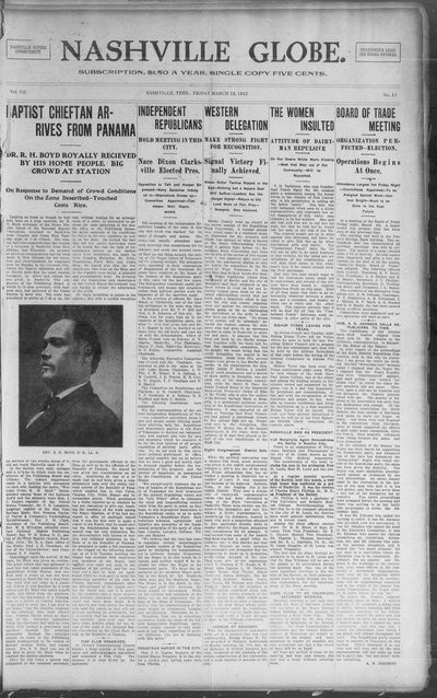 Nashville Globe, Mar 15, 1912