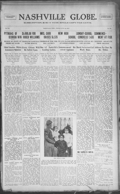 Nashville Globe, Jun 14, 1912