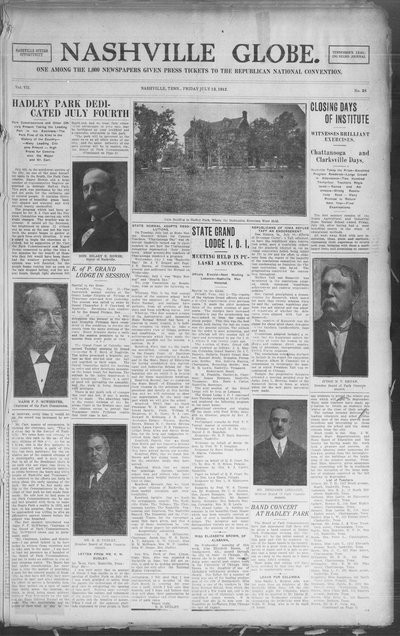 Nashville Globe, Jul 12, 1912