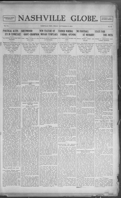 Nashville Globe, Sep 27, 1912