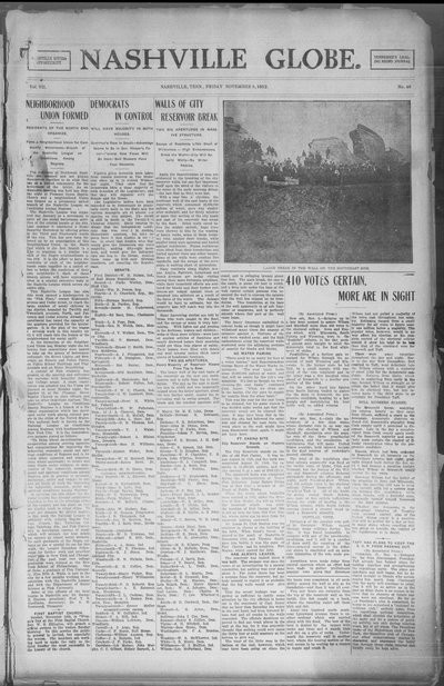 Nashville Globe, Nov 8, 1912