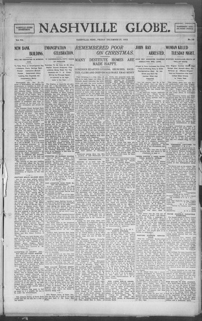 Nashville Globe, Dec 27, 1912
