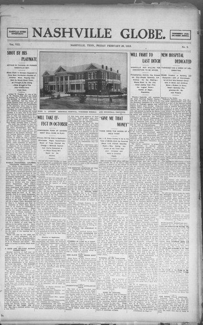 Nashville Globe, Feb 28, 1913