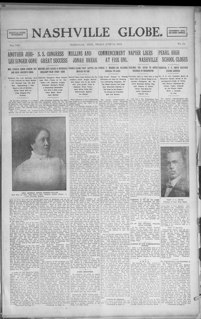 Nashville Globe, Jun 13, 1913