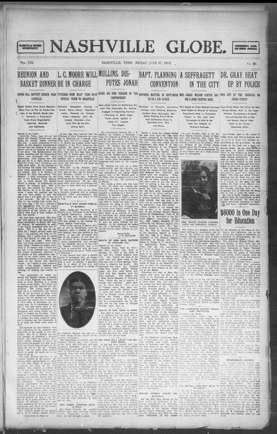 Nashville Globe, Jun 27, 1913