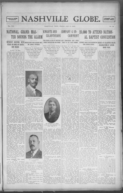 Nashville Globe, Jul 11, 1913