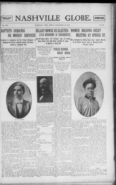 Nashville Globe, Sep 19, 1913