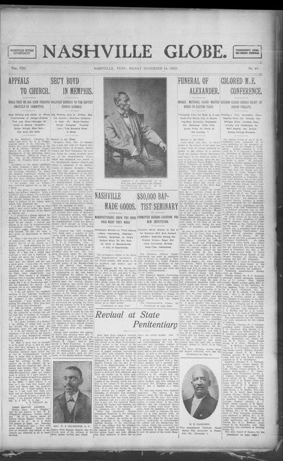 Nashville Globe, Nov 14, 1913