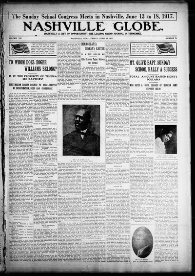 Nashville Globe, Apr 13, 1917