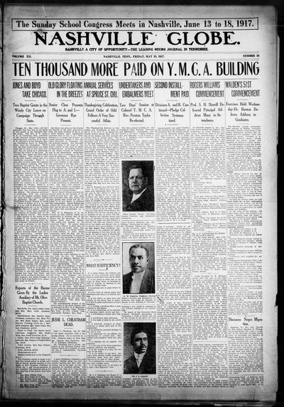 Nashville Globe, May 18, 1917