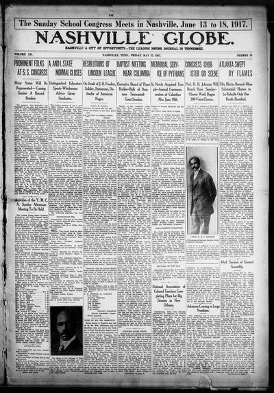 Nashville Globe, May 25, 1917