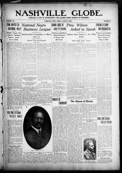 Nashville Globe, Aug 10, 1917