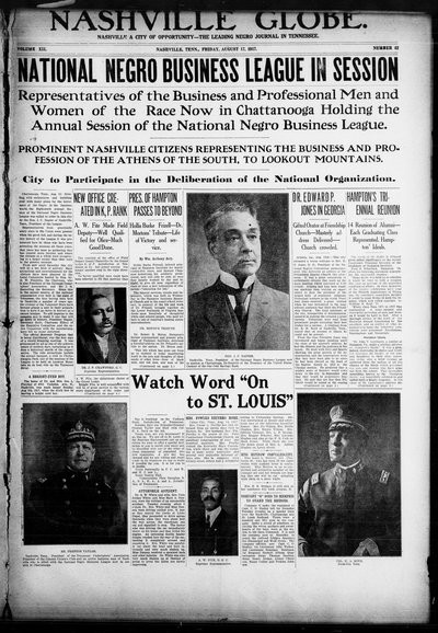 Nashville Globe, Aug 17, 1917