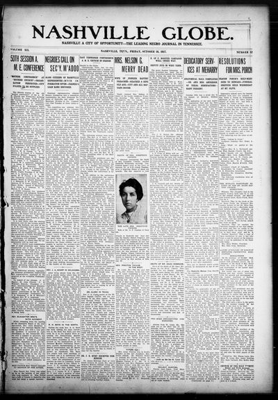 Nashville Globe, Oct 26, 1917
