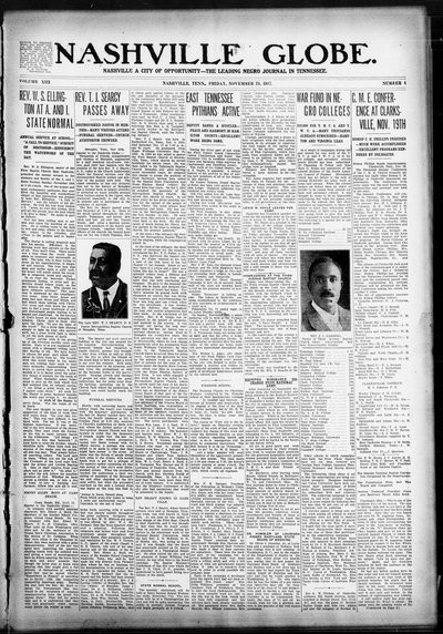 Nashville Globe, Nov 23, 1917