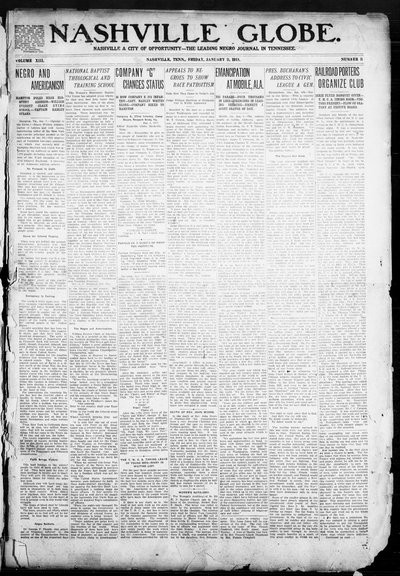 Nashville Globe, Jan 11, 1918