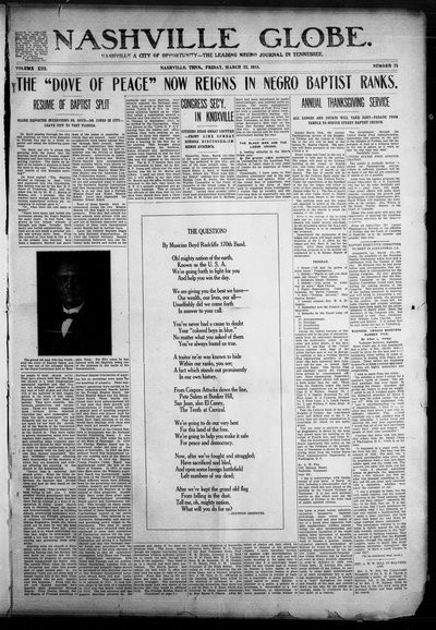Nashville Globe, Mar 22, 1918