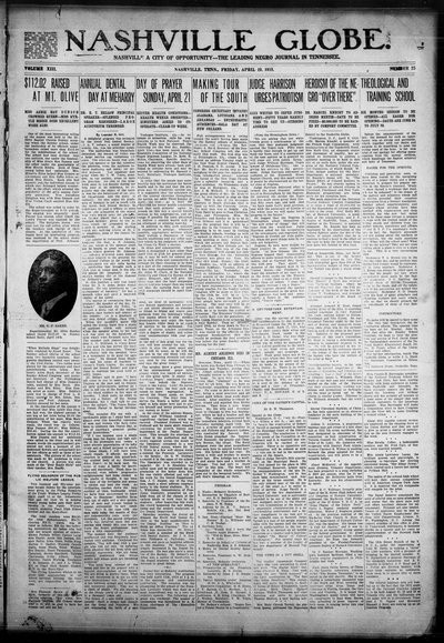 Nashville Globe, Apr 19, 1918