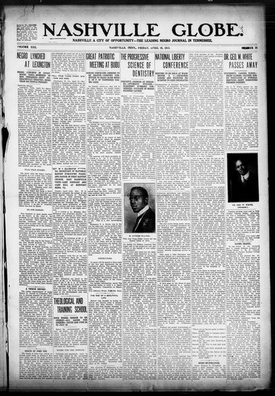 Nashville Globe, Apr 26, 1918