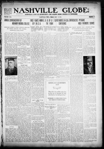 Nashville Globe, May 10, 1918