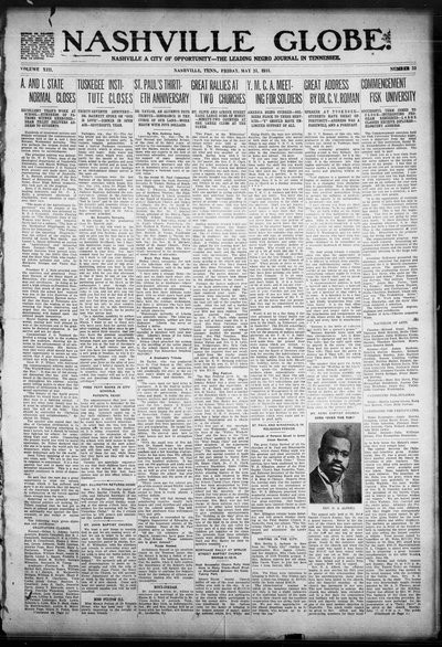 Nashville Globe, May 31, 1918