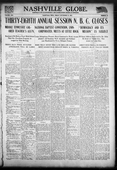 Nashville Globe, Sep 13, 1918
