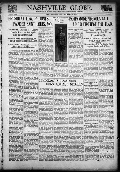 Nashville Globe, Sep 20, 1918