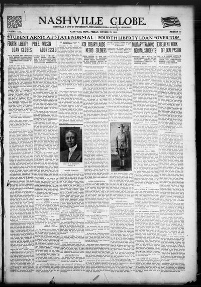 Nashville Globe, Oct 25, 1918