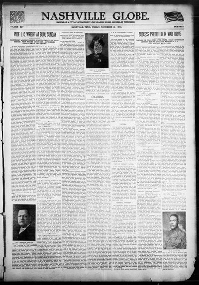 Nashville Globe, Nov 15, 1918