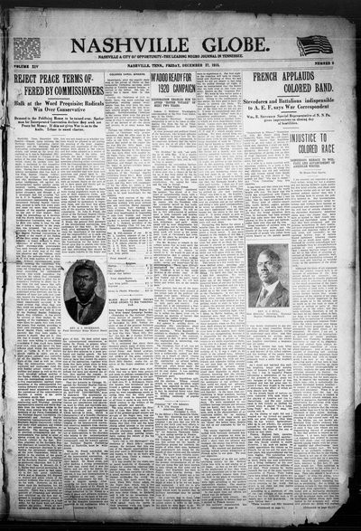 Nashville Globe, Dec 27, 1918