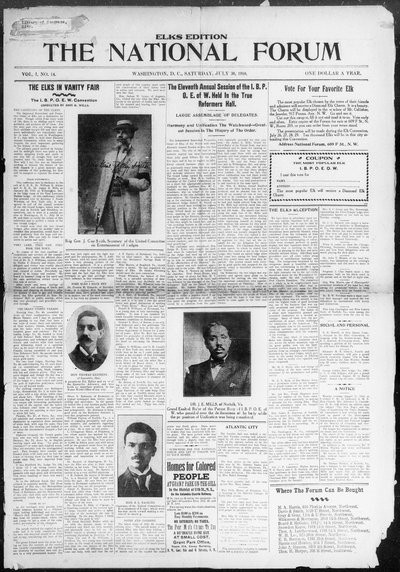 The National Forum, Jul 30, 1910