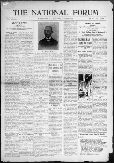 The National Forum, Aug 27, 1910