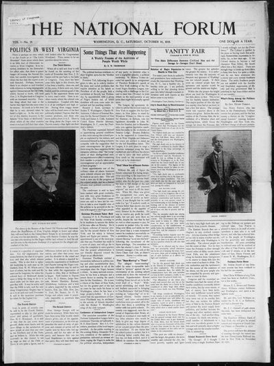 The National Forum, Oct 15, 1910