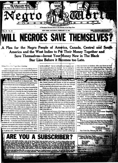 The Negro World