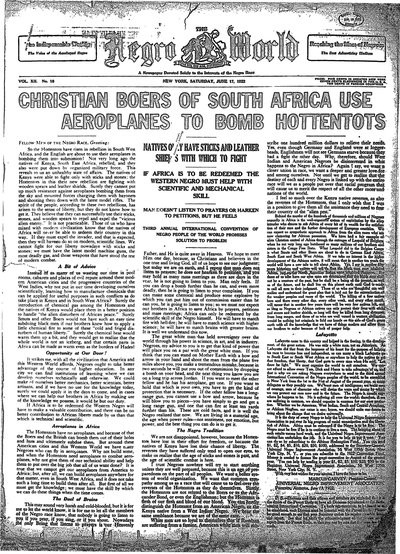 The Negro World, Jun 17, 1922