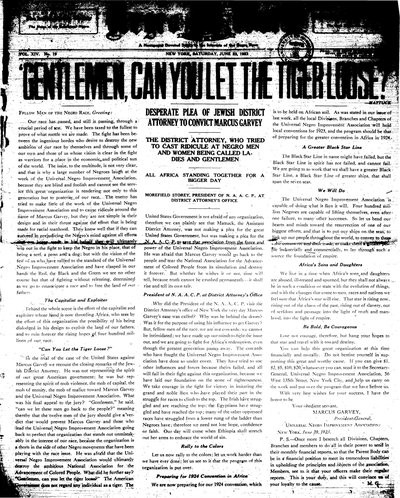 The Negro World, Jun 23, 1923