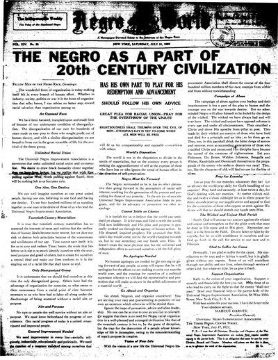 The Negro World, Jul 21, 1923