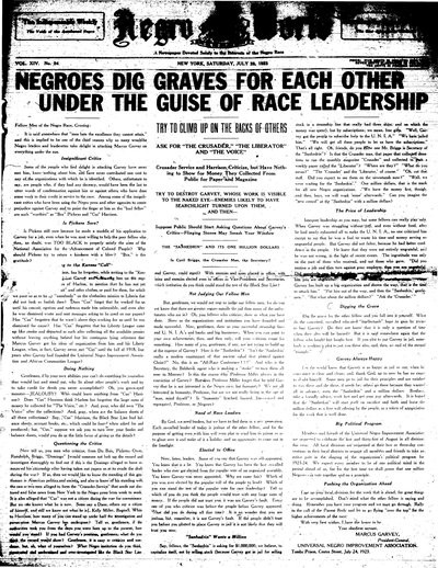 The Negro World, Jul 28, 1923