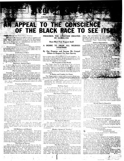 The Negro World, Aug 18, 1923
