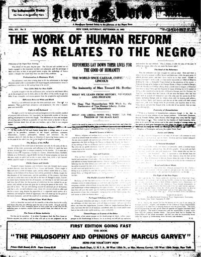The Negro World, Sep 15, 1923