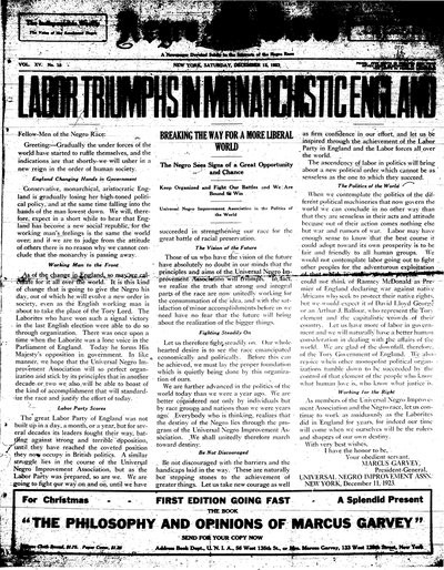 The Negro World, Dec 15, 1923