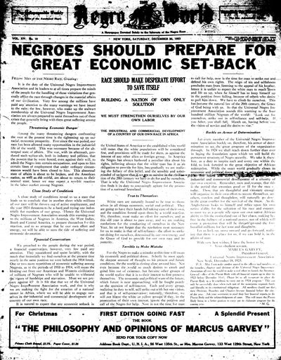 The Negro World, Dec 22, 1923