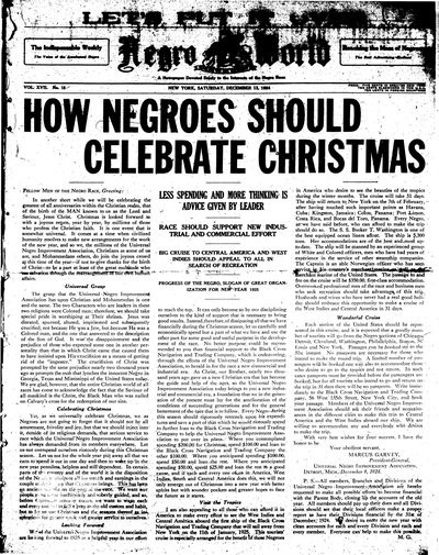 The Negro World, Dec 13, 1924