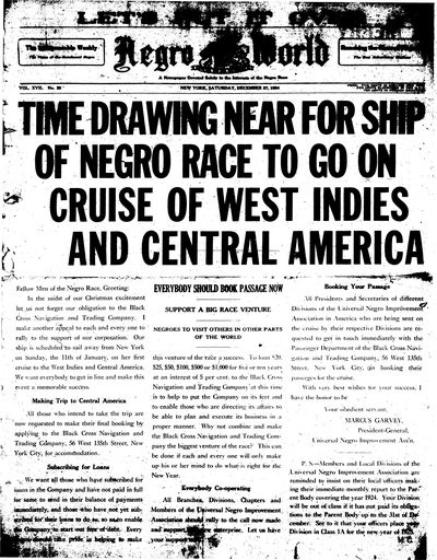 The Negro World, Dec 27, 1924