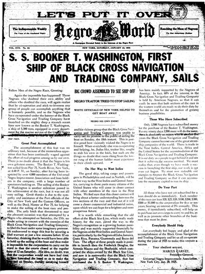 The Negro World, Jan 24, 1925