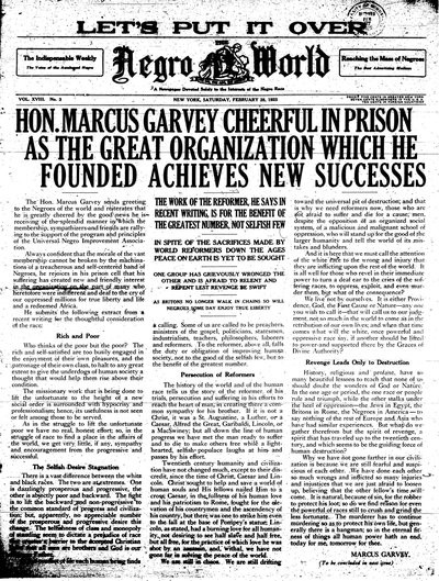 The Negro World, Feb 28, 1925