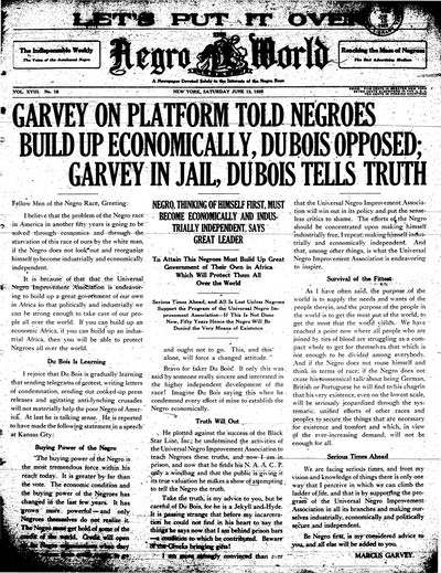 The Negro World, Jun 13, 1925