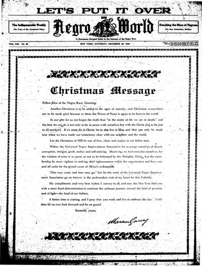 The Negro World, Dec 26, 1925
