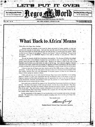 The Negro World, Jan 30, 1926