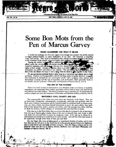 The Negro World, Jul 24, 1926